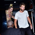 Miley Cyrus and Liam Hemsworth Hold Hands While Heading Out in NYC