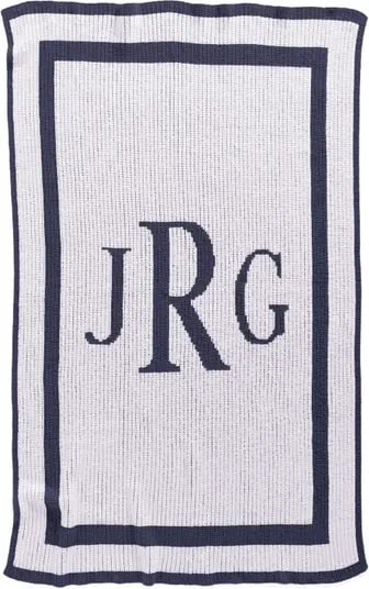 For the Baby: Butterscotch Blankees 'Classic Monogram' Personalized Stroller Blanket