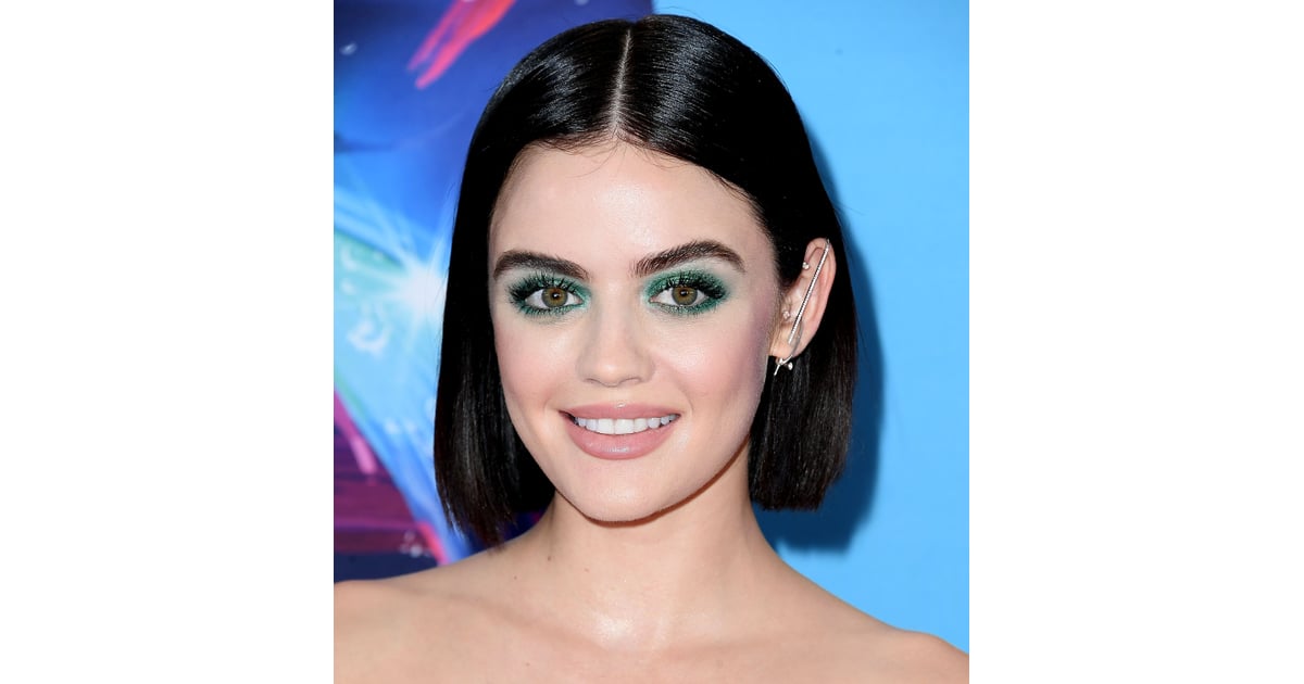 A Darker Hair Color Hair Tips For Round Faces POPSUGAR Beauty Photo 2
