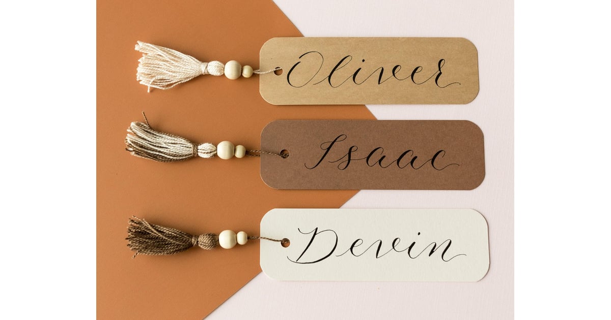 Personalized Custom Calligraphy Bookmarks | Gifts For Introverts | 2020 ...