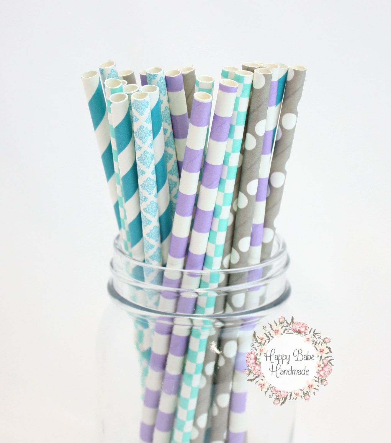 Fancy Mermaid Party Straws/ Mermaid Party Decor/ Mermaid Party/ Mermaid  Straws