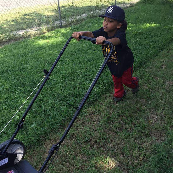 Boy Mows 50 Lawns Over the Summer For Raising Men Lawn Care