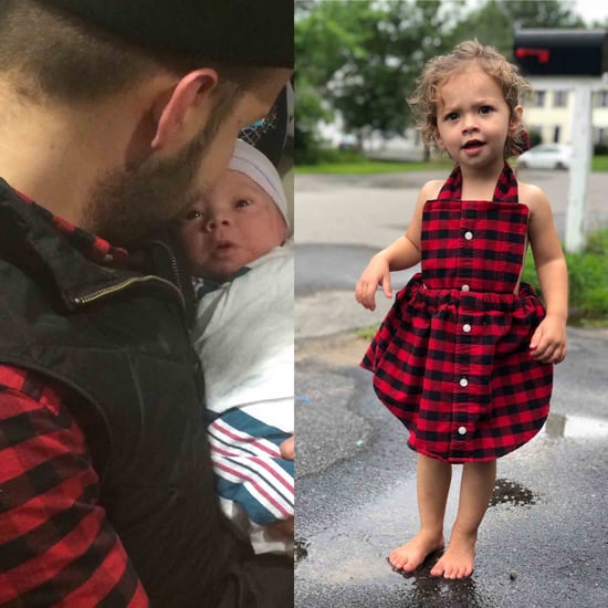 Mom Makes Daughter a Dress Out of Husband's Shirt