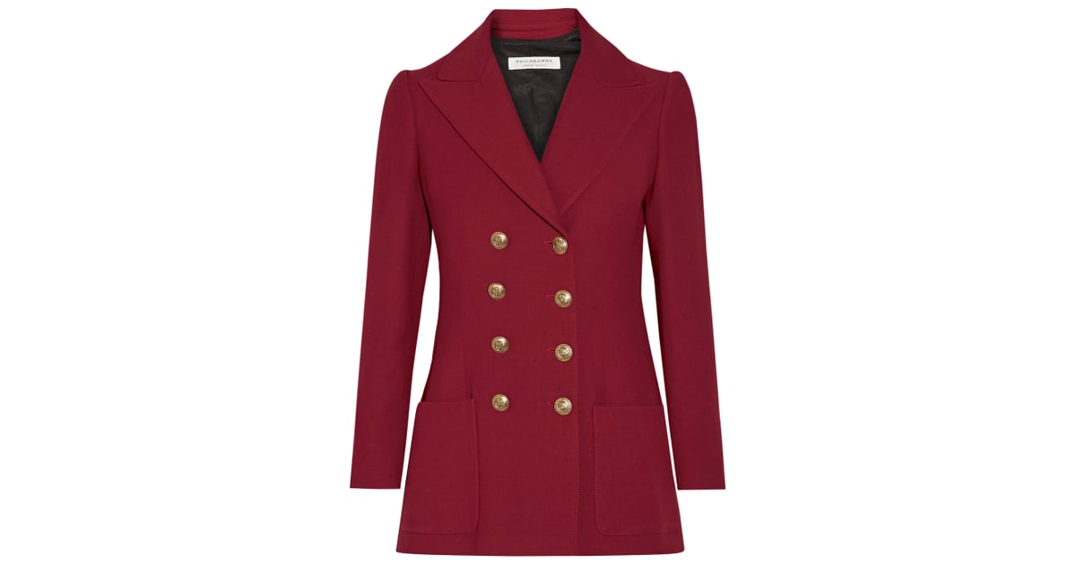 Philosophy di Lorenzo Serafini Double-Breasted Twill Blazer ($1,515 ...