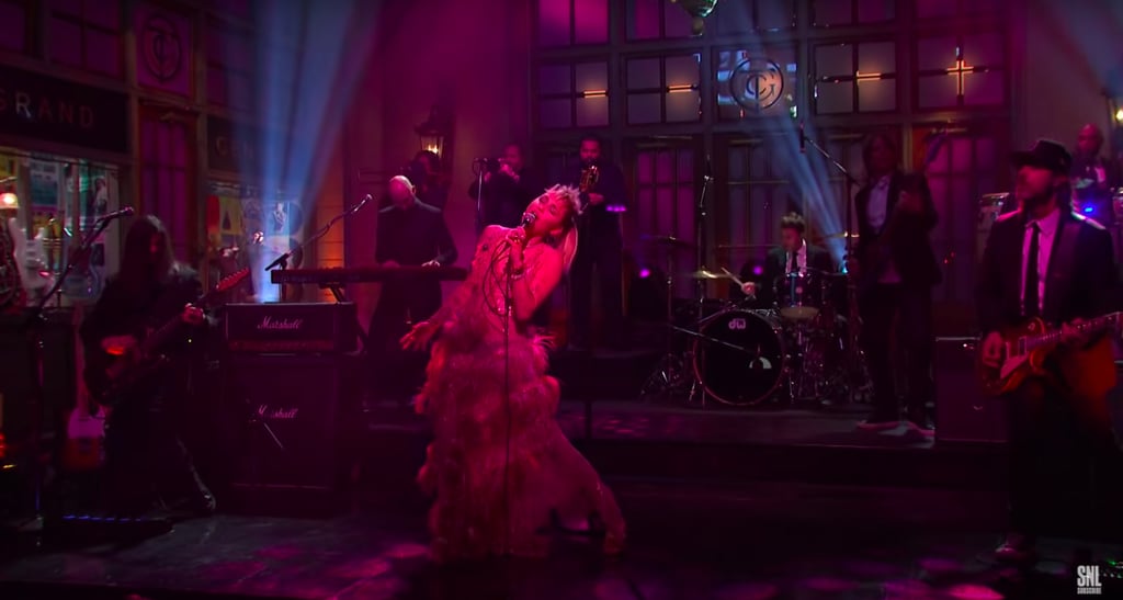 Miley Cyrus Wears 16Arlington Dress For Saturday Night Live