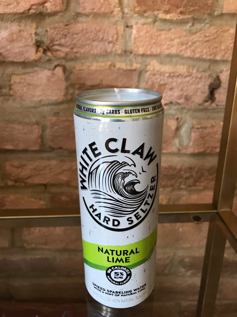 White Claw Lime Soy Candle