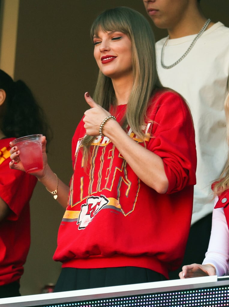 Taylor Swift Friendship Bracelet With Travis Kelce's Number