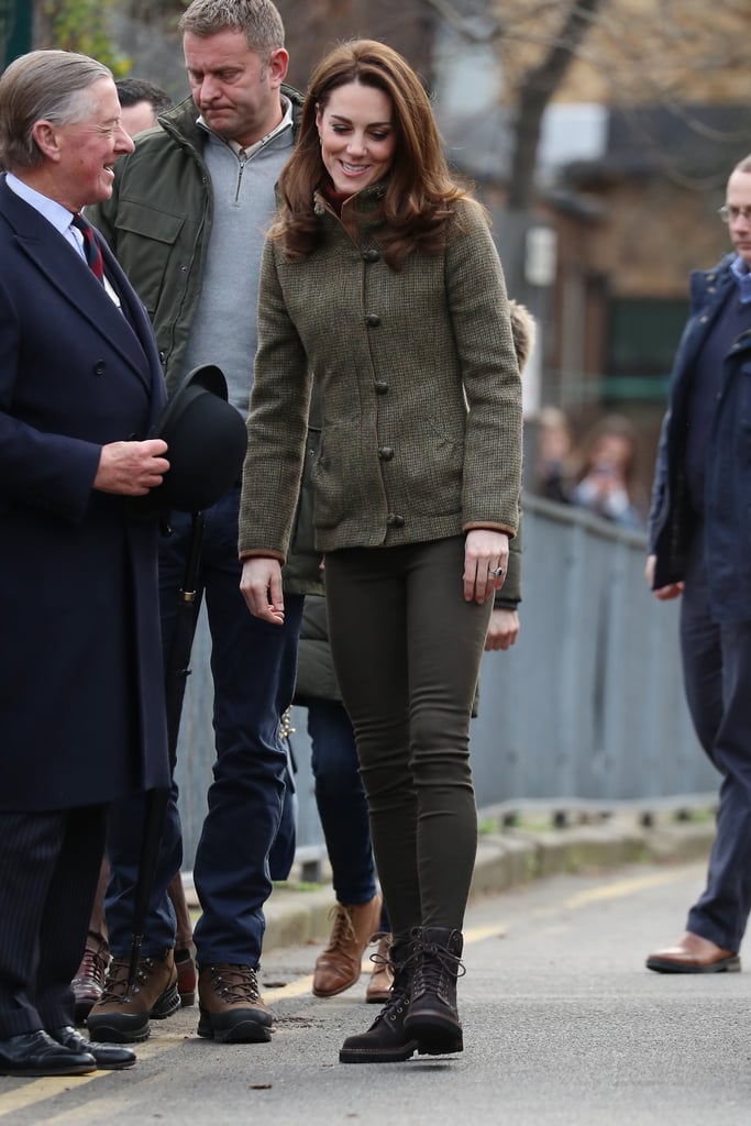 Kate Middleton See By Chloe Boots in Islington January 2019