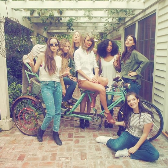 Taylor Swift and Calvin Harris's Instagrams