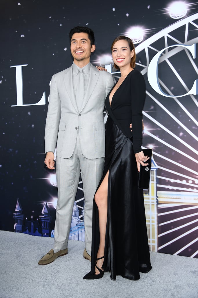 Henry Golding and Liv Lo at the Last Christmas Premiere