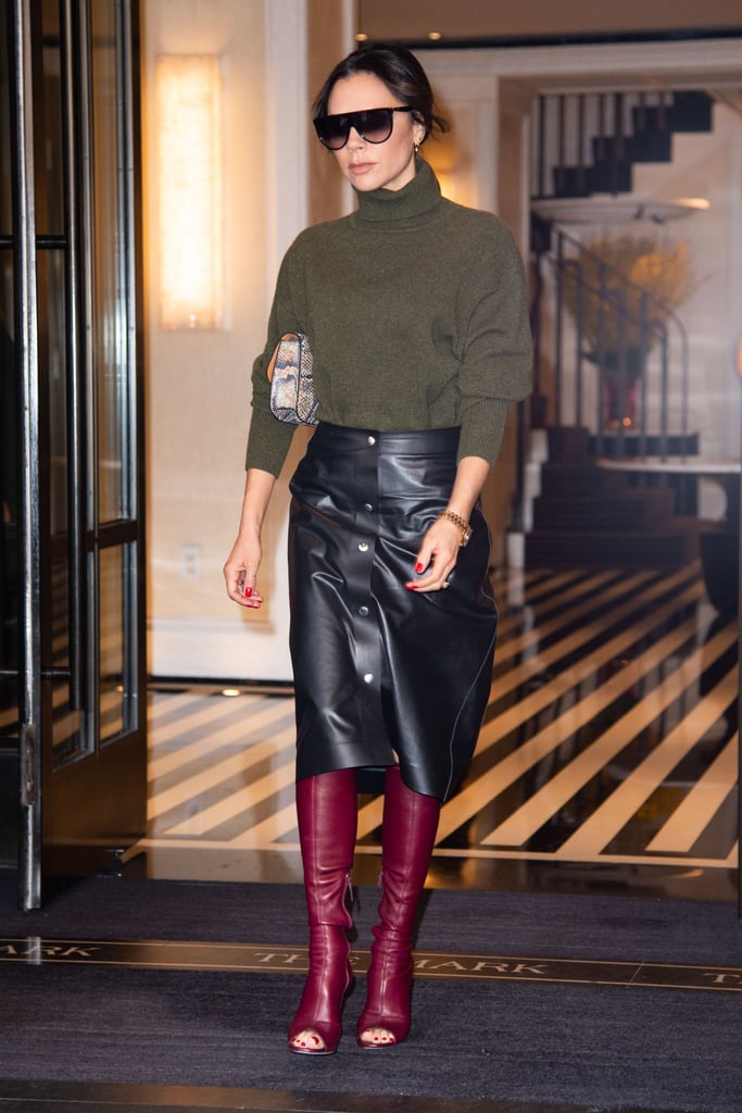 Victoria Beckham's Outfit at Her Fashion Show Fall 2019 | POPSUGAR Fashion