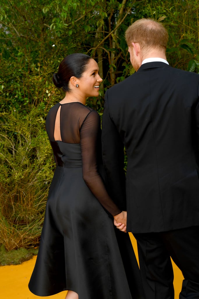 Meghan Markle Prince Harry Lion King Premiere Pictures 2019