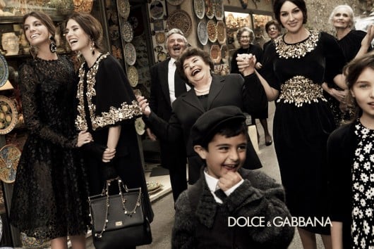 Dolce & Gabbana Fall 2012 Ad Campaign Dolce & Gabbana Fall 2012 Ad Campaign