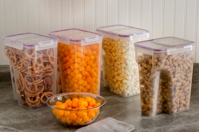 Organize the pantry before the family arrives with an airtight food storage  kit at $16.50 (Reg. $25)