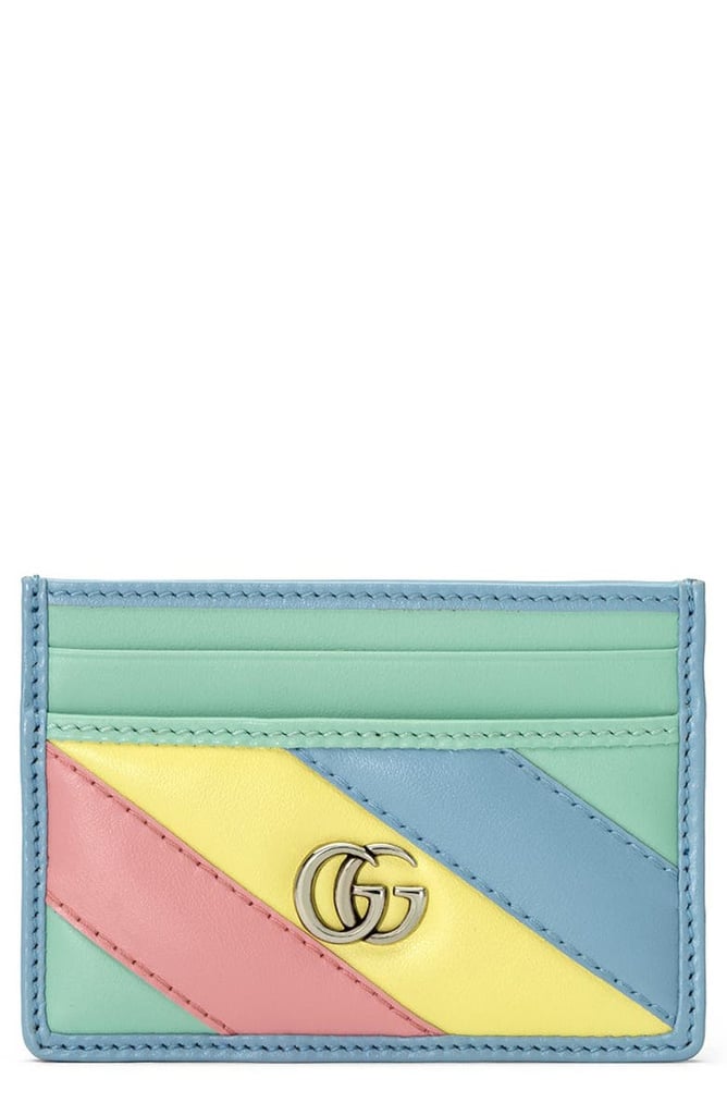 GG Quilted Leather Card Case