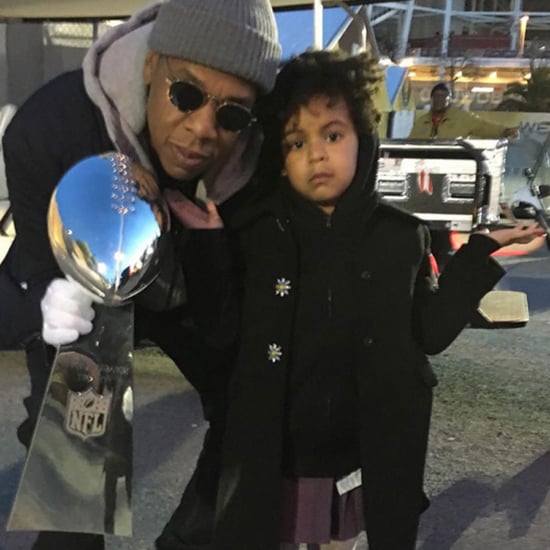 Blue Ivy Instagram Photo With Jay Z March 2016
