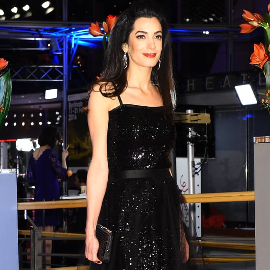 Amal Clooney's Black Gown at Hail, Caesar! Germany Screening