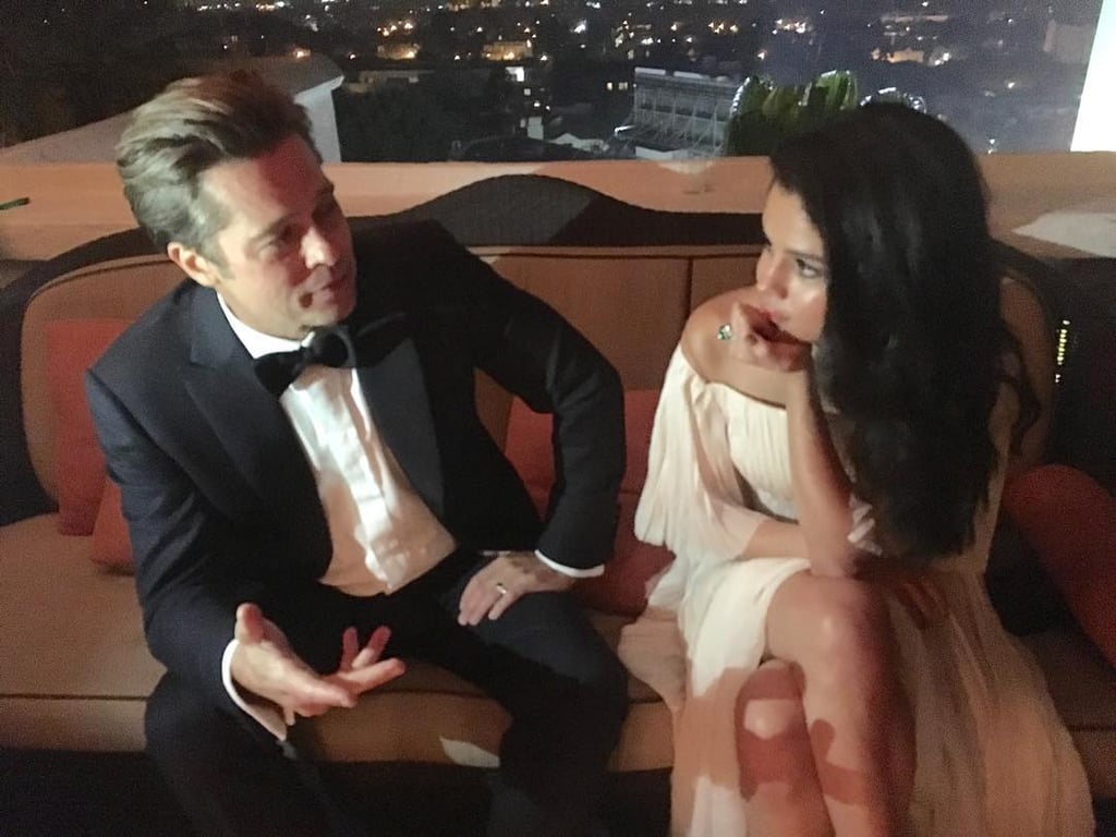 Brad Pitt and Selena Gomez