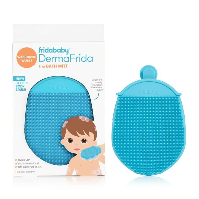 FridaBaby DermaFrida Silicone Bath Mitt