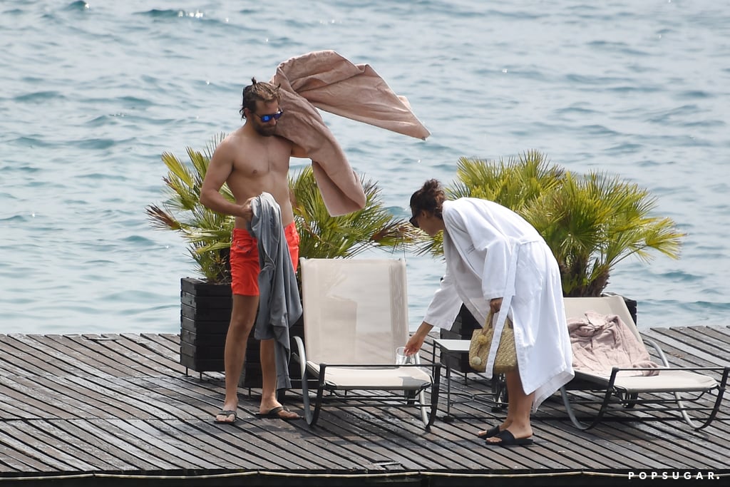 Bradley Cooper and Irina Shayk in Italy July 2016
