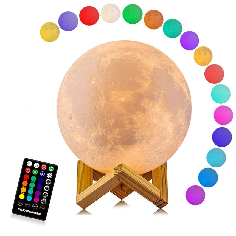 Logrotate Moon Lamp