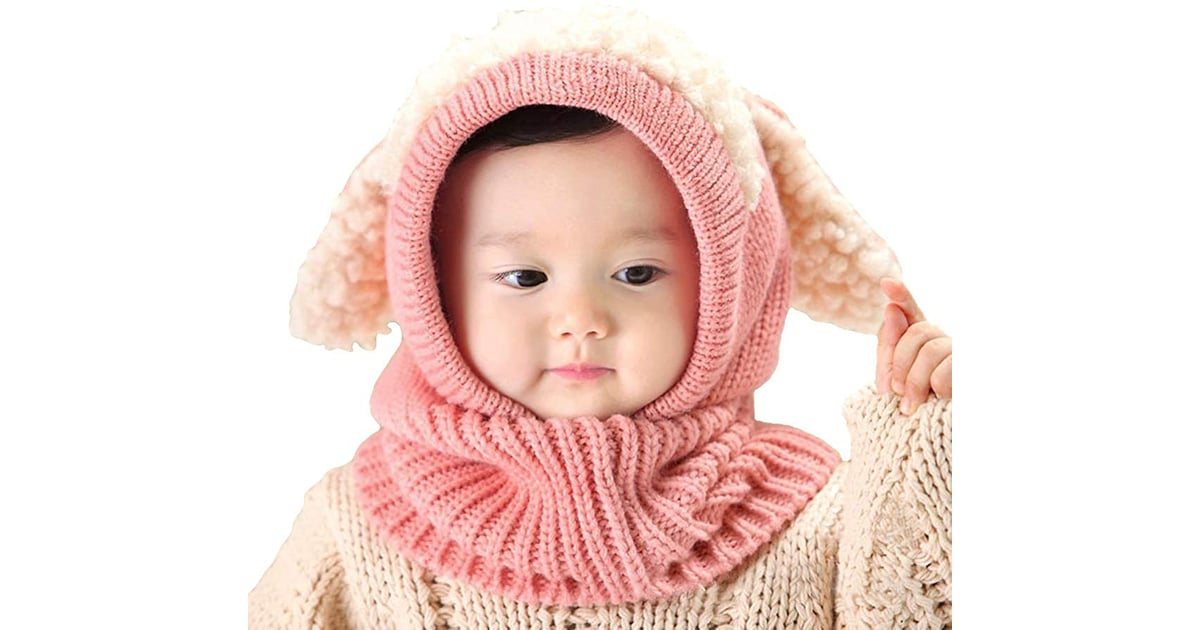 Baby hat scarf sales