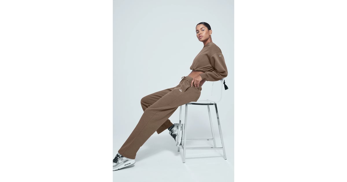 An Elevated Sweatset: Alo Accolade Straight Leg Sweatpant and Accolade Crew  Neck Pullover, Here Are the 12 New Products We Can't Wait to Shop From Alo  Yoga This December