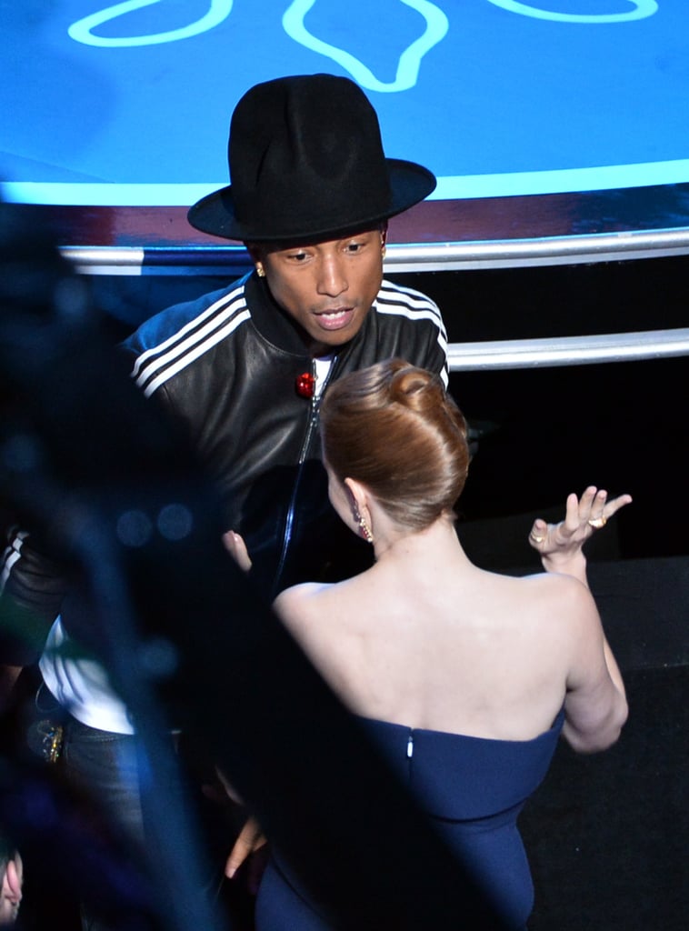 Pharrell Williams at the Oscars 2014