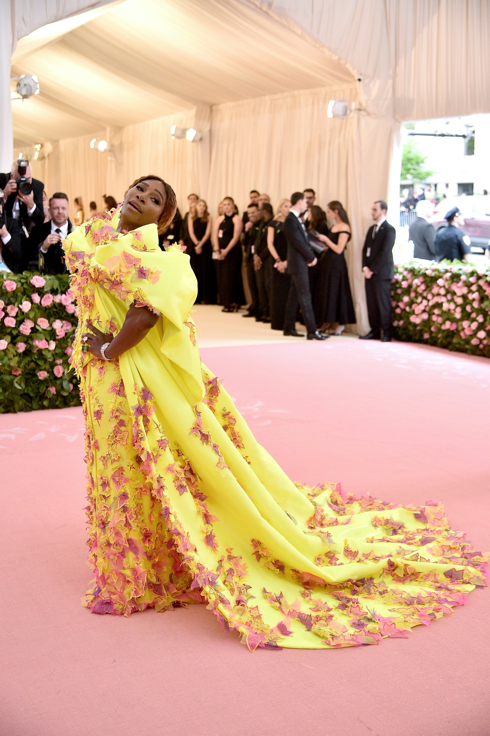 Fashion Shopping Style Serena Williams Is A Real Life Superhero And Supervillain On The Met Gala Red Carpet Popsugar Fashion Photo 7