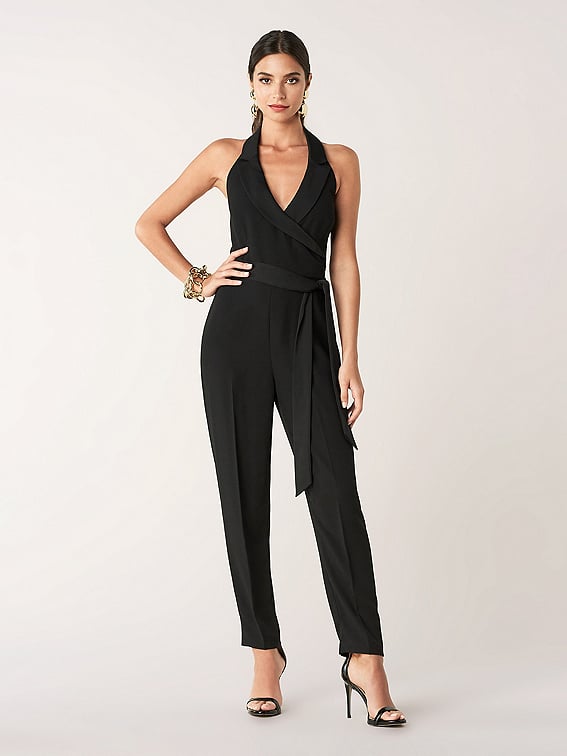 Diane von Furstenberg Habanna Jumpsuit | Meghan Markle Black Everlane ...