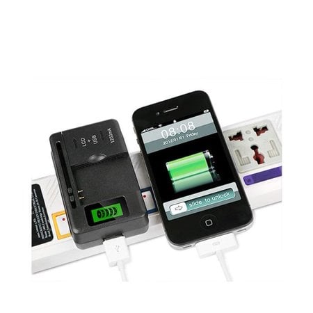 Mobile Universal Battery Charger LCD Indicator