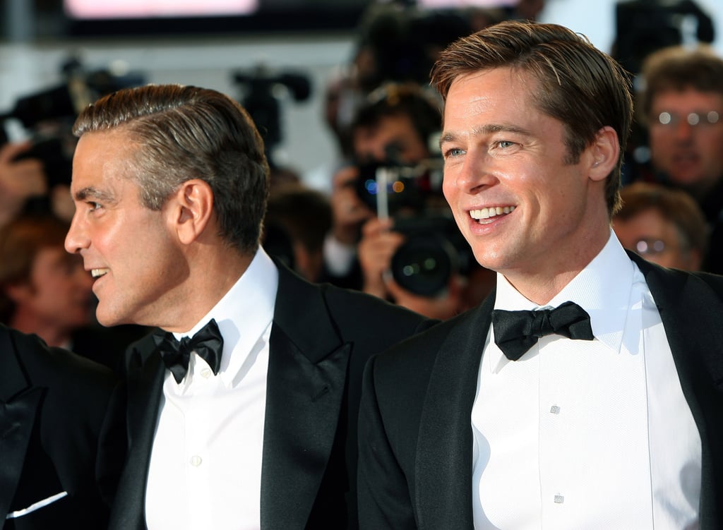 Brad Pitt and George Clooney Friendship Pictures