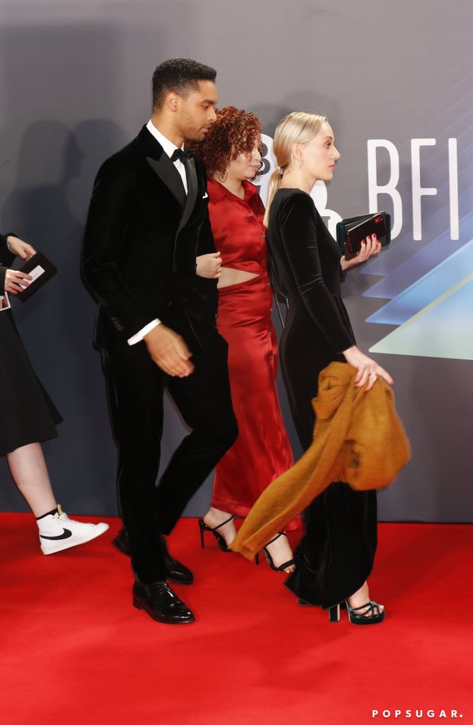 Regé-Jean Page and Emily Brown Attend London Film Festival