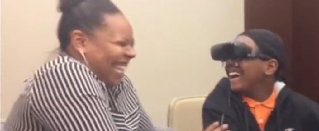 Blind Boy Sees Mom For First Time (Video)