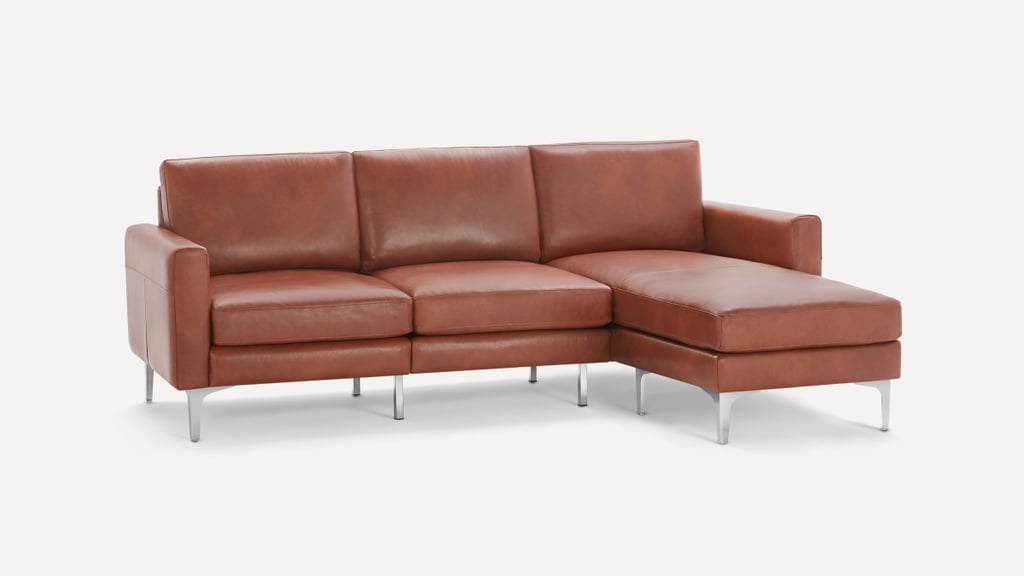 Burrow The Nomad Leather Sectional