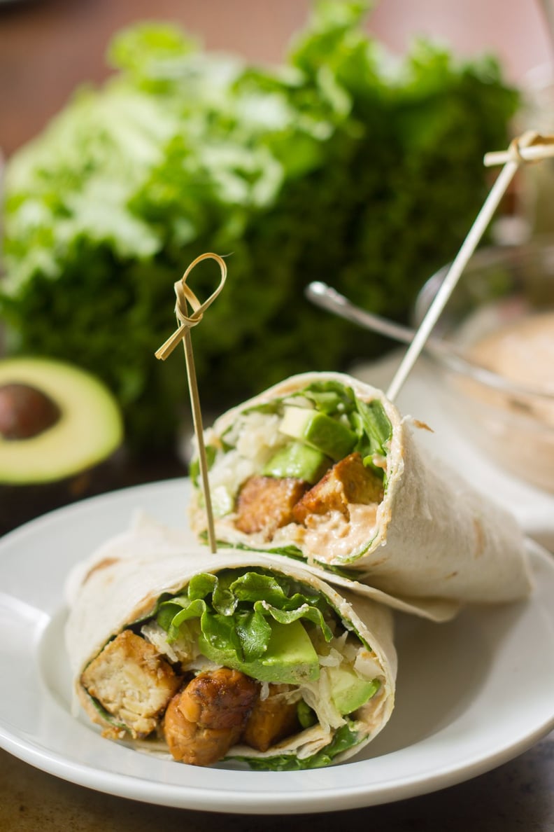 Tempeh Reuben Wraps