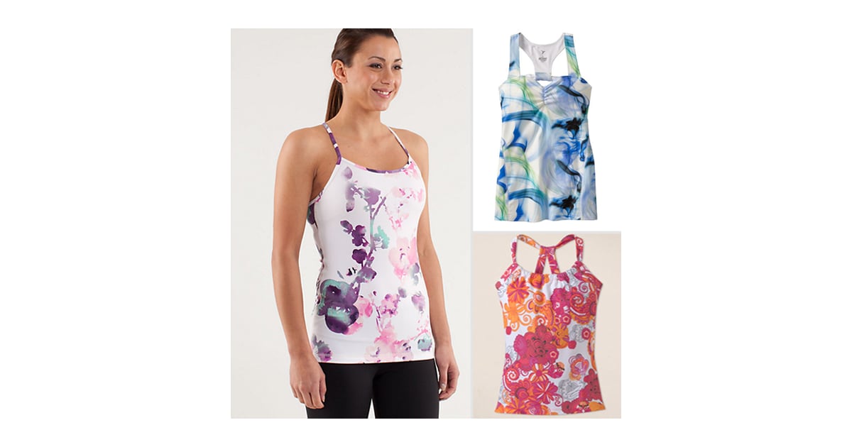 Printed Workout Tops POPSUGAR Fitness
