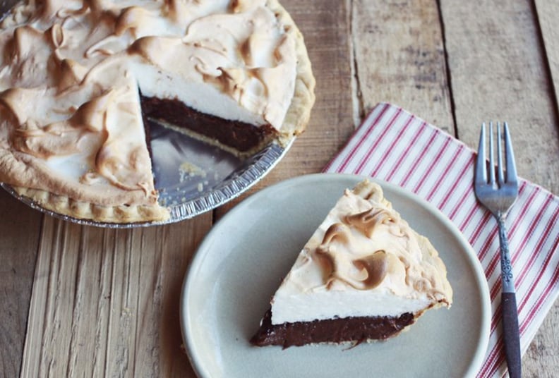 Mocha Meringue Pie