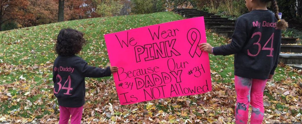 DeAngelo Williams Uses Daughters For Breast Cancer Awareness