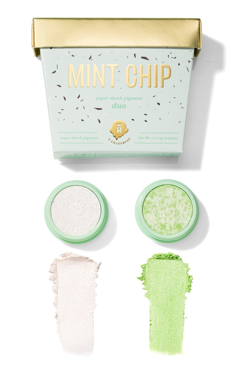 Halo Top x ColourPop Mint Chip Super Shock Pigment Duo