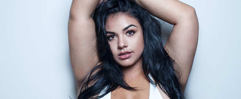 Plus-Size Model Re-Creates Kim Kardashian Swimsuit Shoot