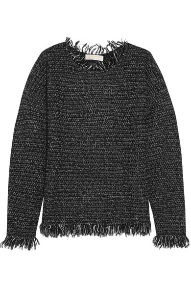 Michael Michael Kors Fringed Knitted Sweater ($165)