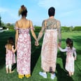 Adam Levine and His Daughters Wore Matching Tie-Dye Dresses For an Adorable Family Photo