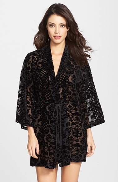 Only Hearts Flocked Robe