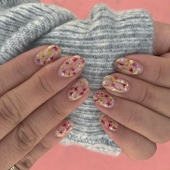 Dried Flower Nails