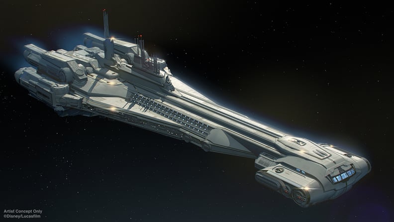 Star Wars: Galactic Starcruiser at Walt Disney World Resort in Florida will invite guests aboard the Halcyon, a starcruiser known throughout the galaxy for its impeccable service and exotic destinations. Onboard, they will stay in well-appointed cabins, e