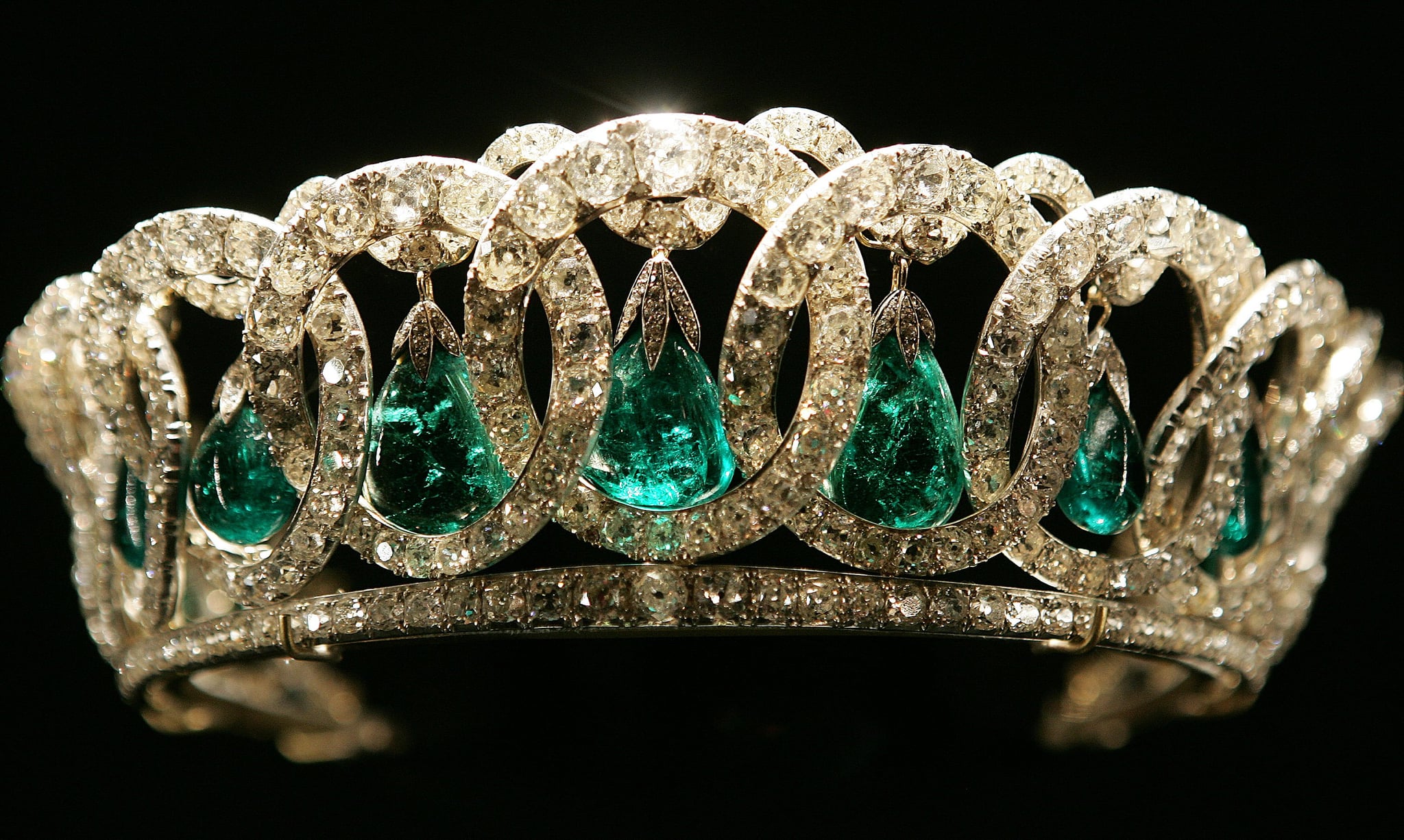 Emerald Tiara From The Crown POPSUGAR Fashion