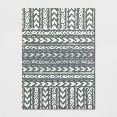 Nathaniel Geometric Woven Area Rug