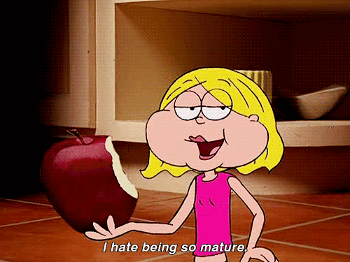 When she was tired of being better than everyone else.
