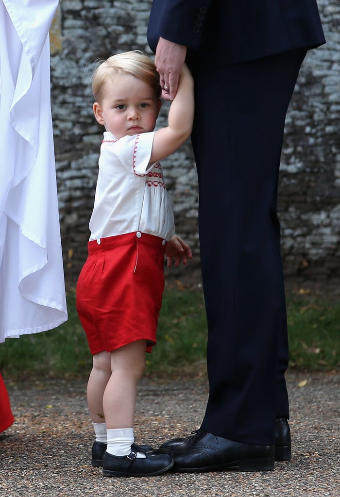 Prince George at Princess Charlotte's Christening | Pictures